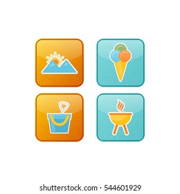 Summer related icon