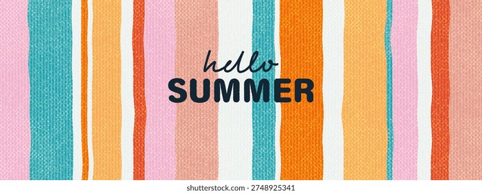 Fondo estético retro verano