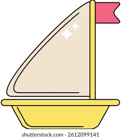 Summer Retro Y2k Icons Vector Collection