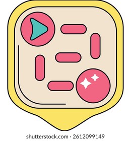 Summer Retro Y2k Icons Vector Collection