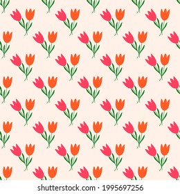 Patrón romántico de verano con flores coloridas sobre blanco. Color decorativo elegante y romántico patrón impecable para la decoración, papel pintado, envoltura, tela, huellas. Textura de moda abstracta Ilustración vectorial
