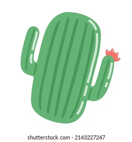 Summer rubber ring in flat design, vector illustration