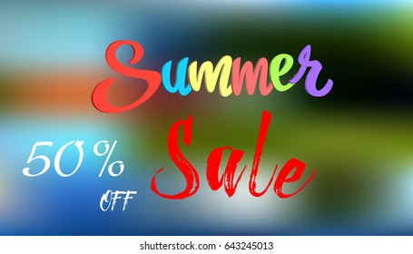 Summer Sale.