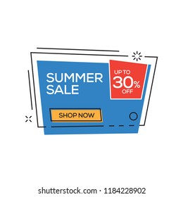 Summer Sale 30% Banner