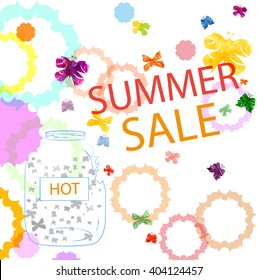  Summer Sale background