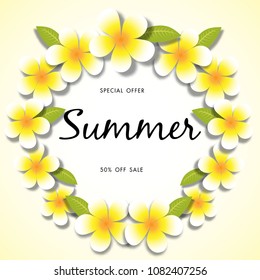 Summer Sale Background Vector