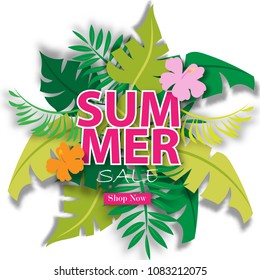 Summer Sale Background Vector