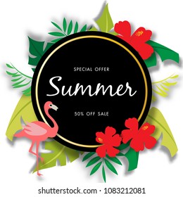 Summer Sale Background Vector