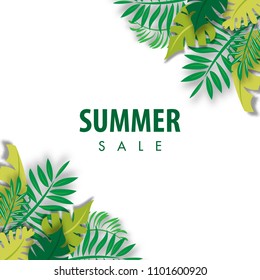 Summer Sale Background Vector