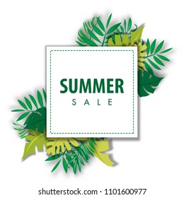 Summer Sale Background Vector
