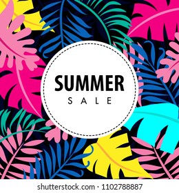 Summer Sale Background Vector