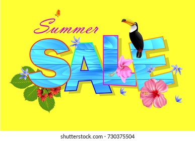 summer sale backgrounds vectors