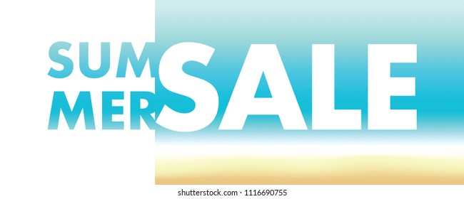 Summer sale banner