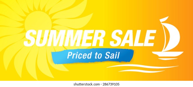 summer sale banner