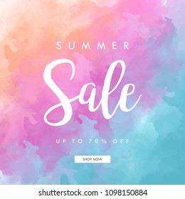 Summer Sale Banner, Summer Sale Background