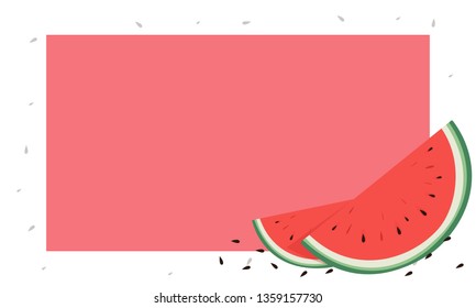 Summer sale banner with frame background. poster or web site design. vector illustration -