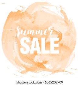 summer sale banner template