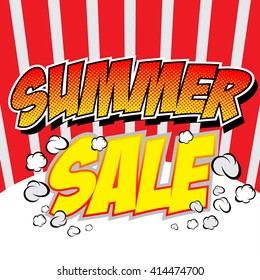 Summer Sale collection. Vector