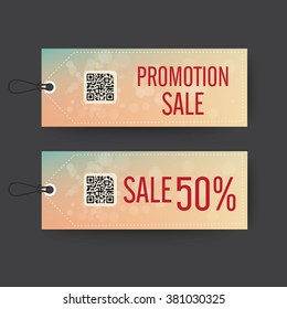 Summer Sale collection. Vector background.