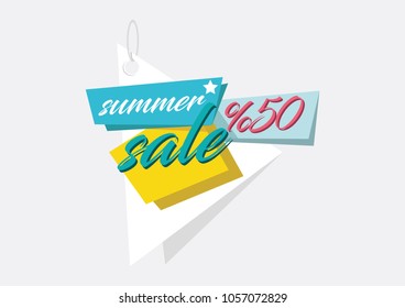 Summer Sale Concept