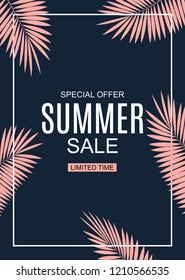 Summer Sale concept Background. Vector Illustration EPS10