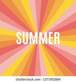 Summer Sale concept Background. Vector Illustration EPS10