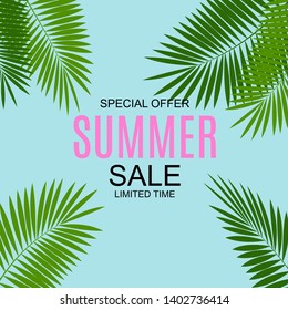 Summer Sale concept Background. Vector Illustration EPS10