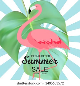 Summer Sale concept Background. Vector Illustration EPS10