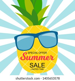 Summer Sale concept Background. Vector Illustration EPS10