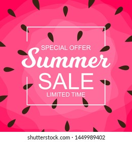 Summer Sale concept Background. Vector Illustration EPS10
