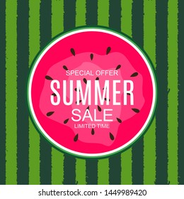 Summer Sale concept Background. Vector Illustration EPS10