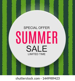 Summer Sale concept Background. Vector Illustration EPS10