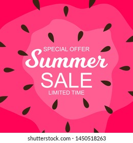 Summer Sale concept Background. Vector Illustration EPS10