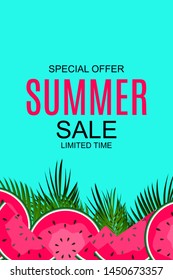 Summer Sale concept Background. Vector Illustration EPS10