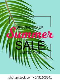Summer Sale concept Background. Vector Illustration EPS10
