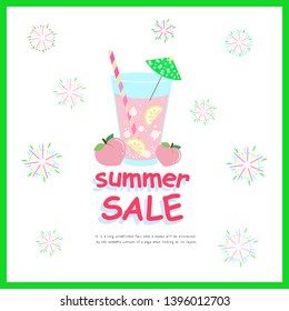Summer sale concept event image