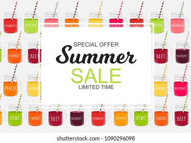 Summer Sale concept. Vector Illustration EPS10