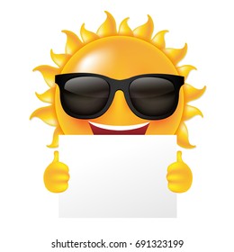 Summer Sale, With Gradient Mesh, Vector Illustration