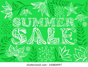 Summer sale - green 