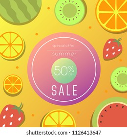 Summer Sale Illustration