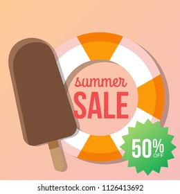 Summer Sale Illustration