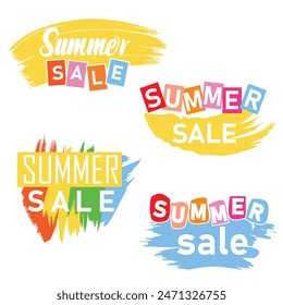 Summer Sale Item for use in design work, Vector file