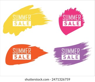 Summer Sale Item for use in design work, Vector file
