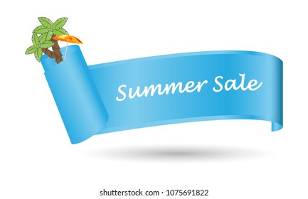 Summer sale label