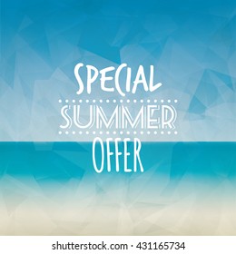 summer sale label