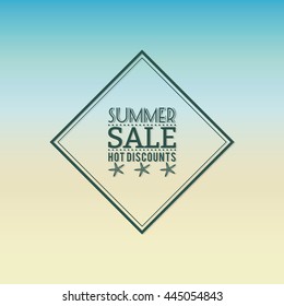 Summer Sale label