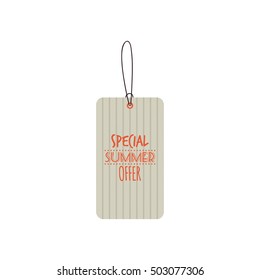 Summer sale label