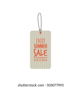 Summer sale label