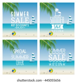 Summer Sale labels
