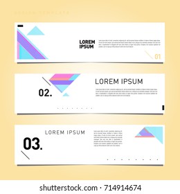 Summer sale memphis style web banner. Fashion and travel discount poster. Vector holiday Abstract colorful retro illustration with special offer and promotion.
